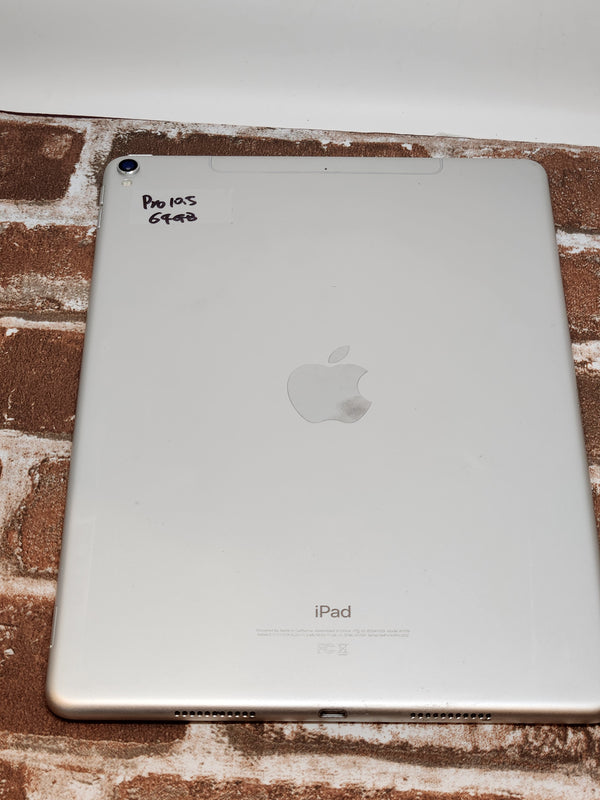 iPad Pro 10.5" (Wi‐Fi + Cellular) – 64GB, White, Good Condition!