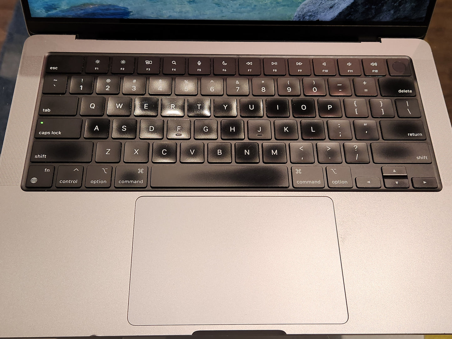 A2442 MacBook Pro 14" (2021) M1 Pro, 16GB RAM, 500GB SSD,   #2 condition B-C