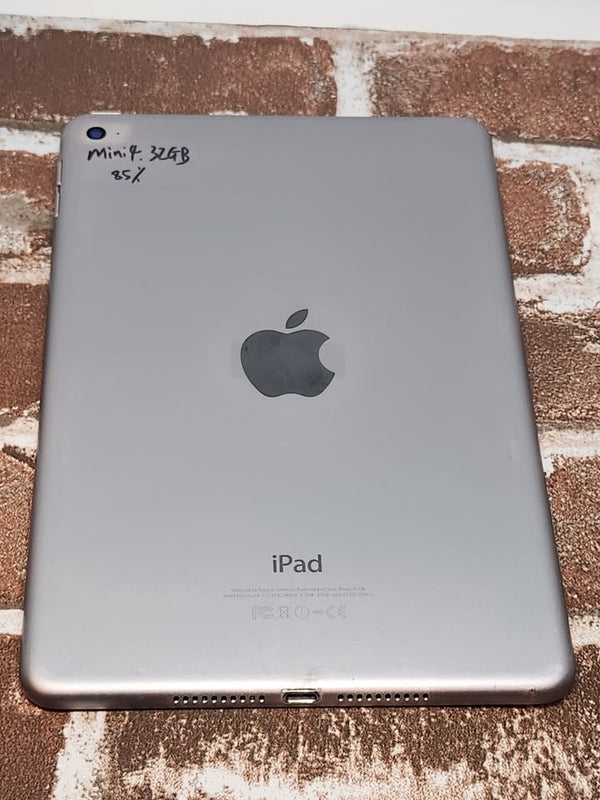 iPad mini 4, Compact 7.9-inch Retina Display,32GB, WIFI, BLACK, Good Condition, iPadOS=15.8