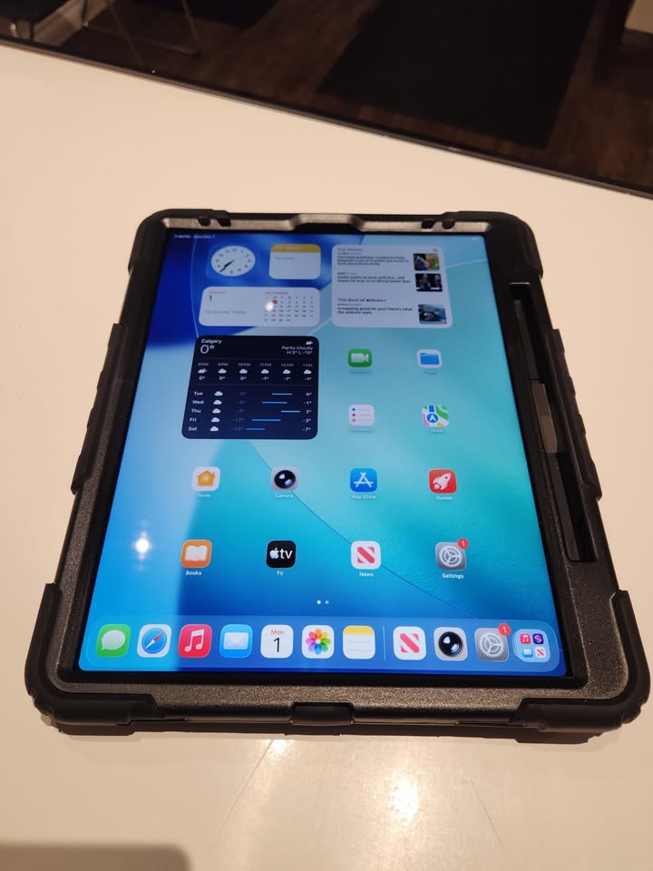 Refurbished iPad Pro 12.9" (3rd Gen) – Space Gray, 256GB, Wi-Fi, Includes New Protective Case!