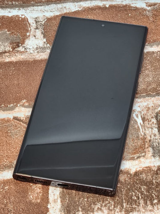 pre-owned,  Samsung Galaxy S23 Ultra – 256GB, Black, Dual SIM, Unlocked, Good Condition!
