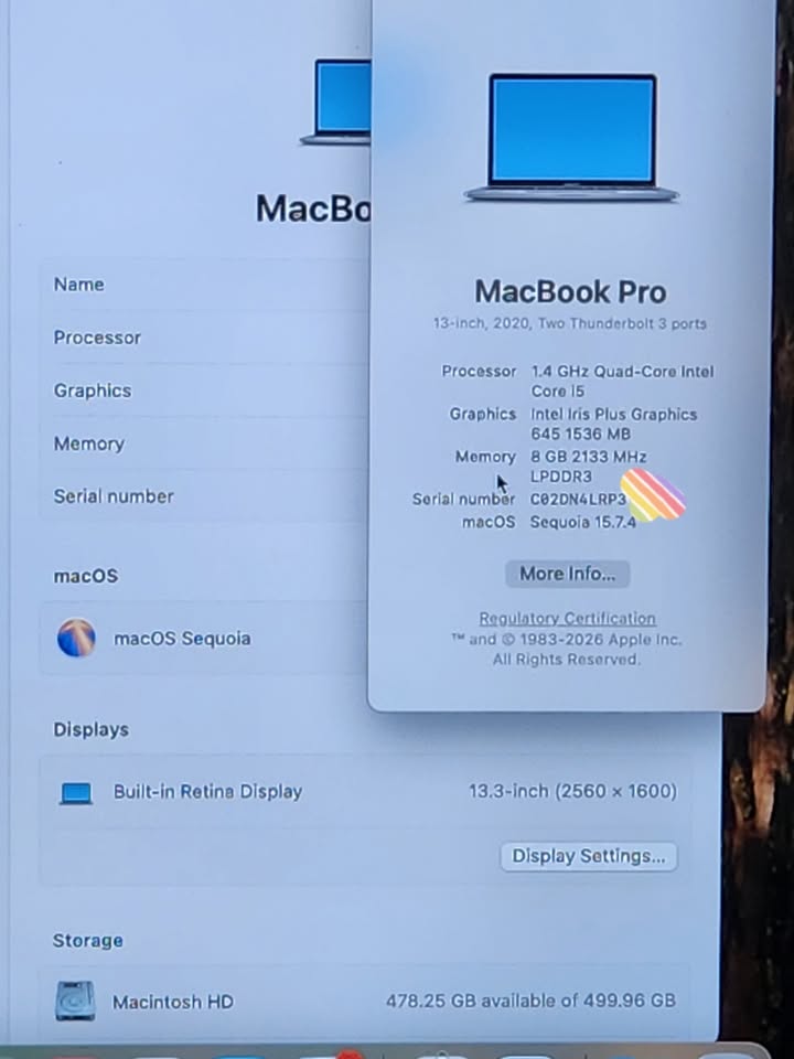 refurbished MacBook Pro 16" (2019) – i7, 32GB RAM, 500GB SSD, AMD Radeon Pro 5300M (4GB)