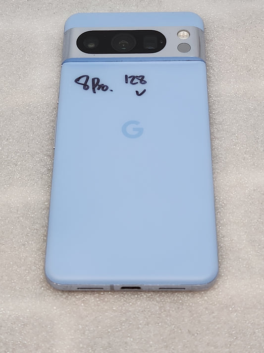 Title: Google Pixel 8 Pro – 128GB, Blue, Unlocked, used