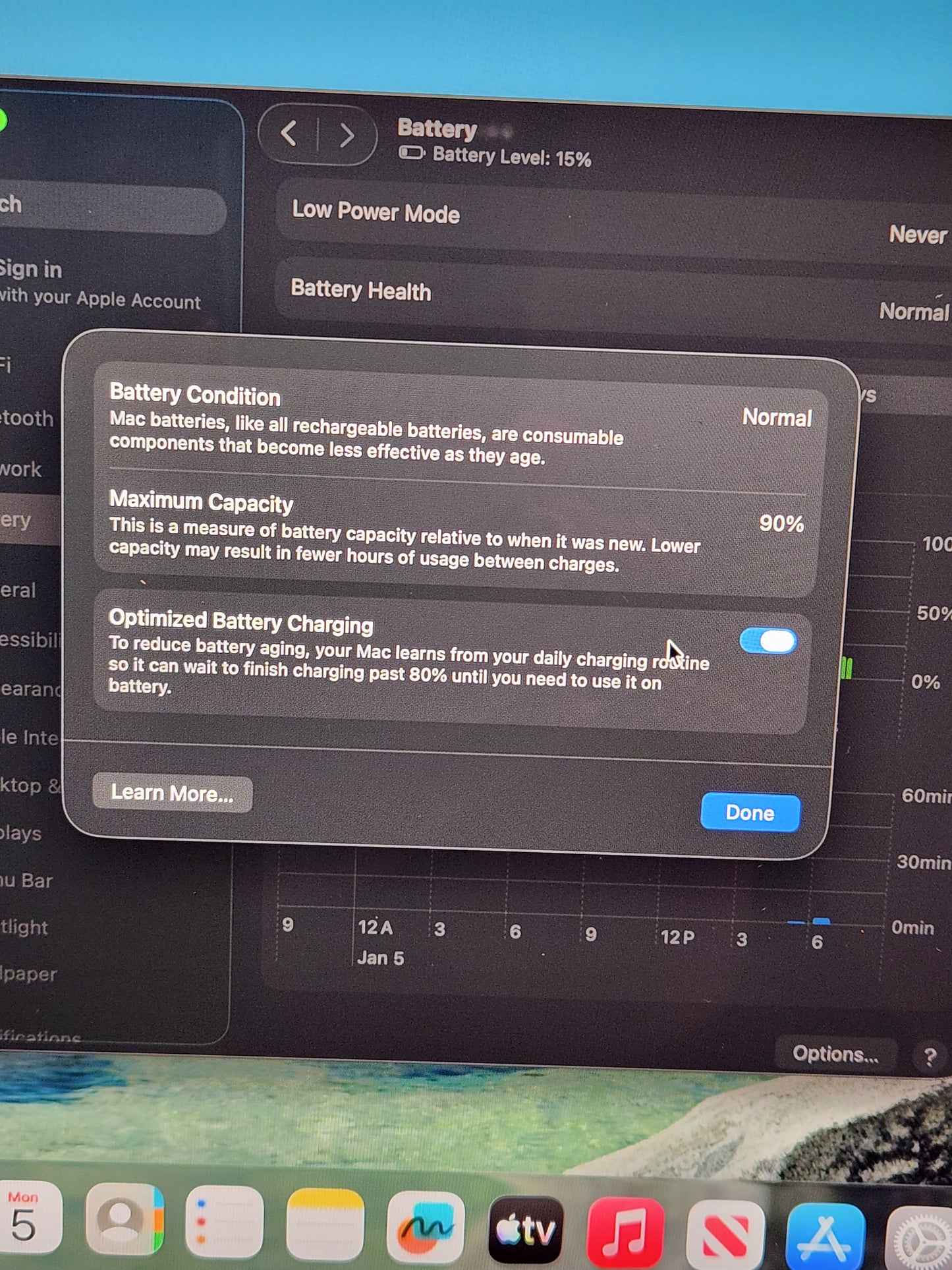 PRE-OWNED MacBook AIR M1 (13 inch 2020) 8GB 256GB GOOD CONDITION