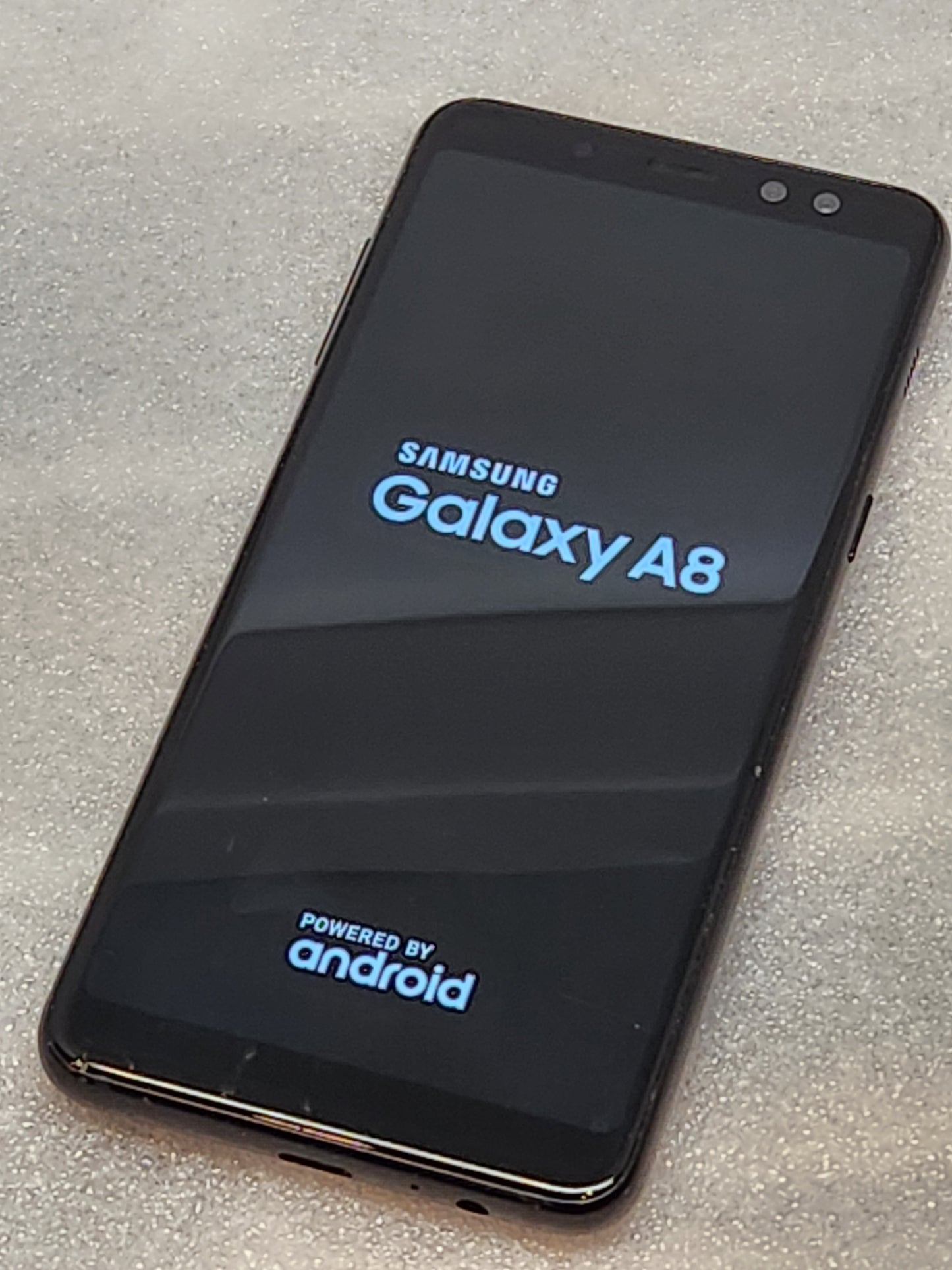 pre-owned samsung galaxy A8 (2018) 32GB unlocked Fair Condition -Android 9