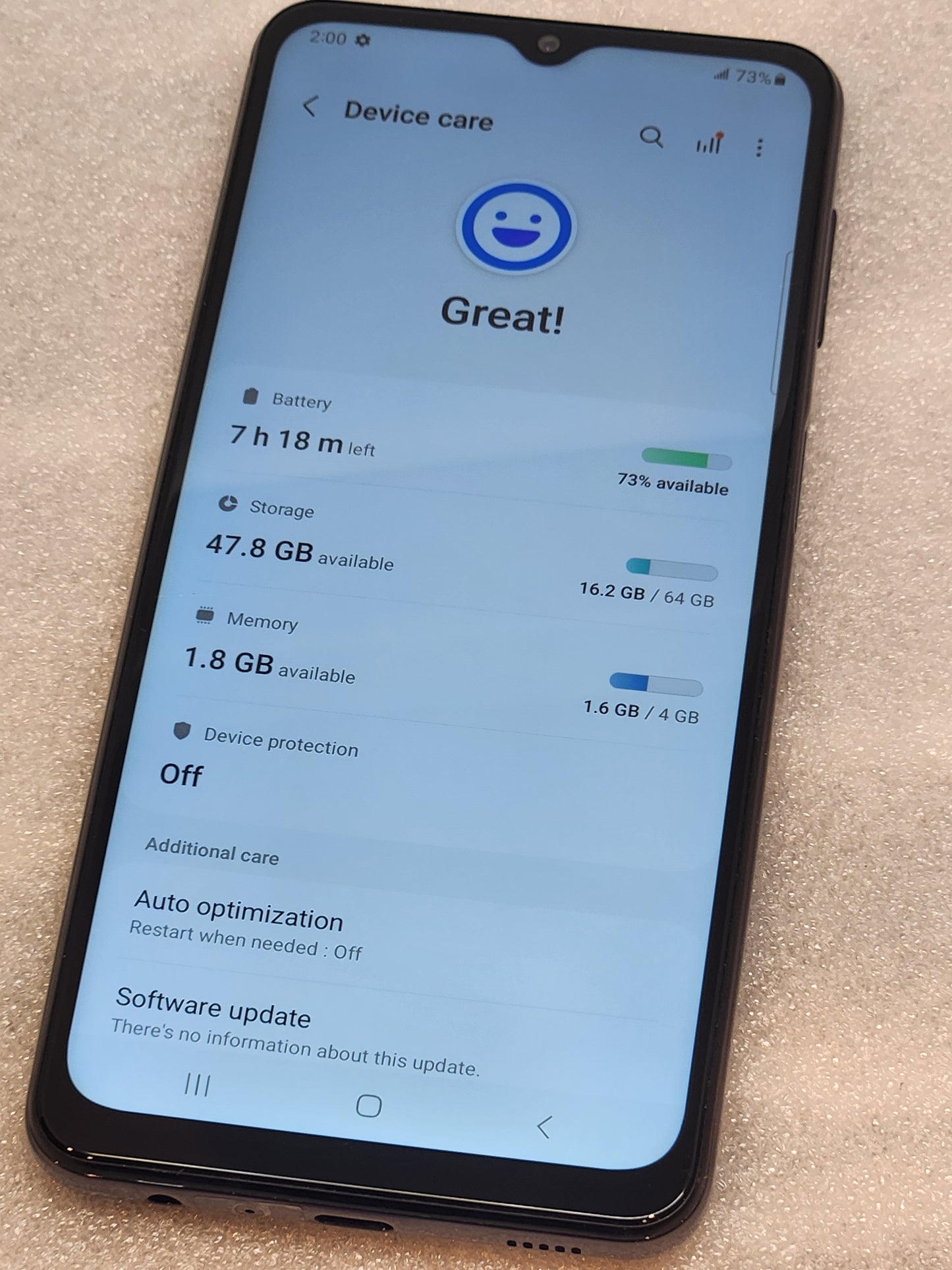 Pre-owned Samsung galaxy A32 5G  unlocked 64gb good condition