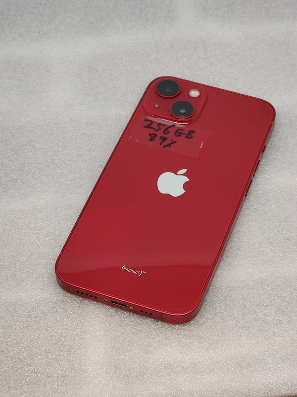 Pre-owned iPhone 13 256gb unlocked Red great condition 9.5/10