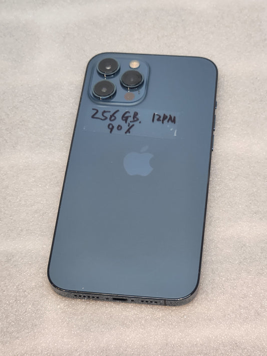 Pre-owned iPhone 12 pro max 256GB unlocked 90% battery