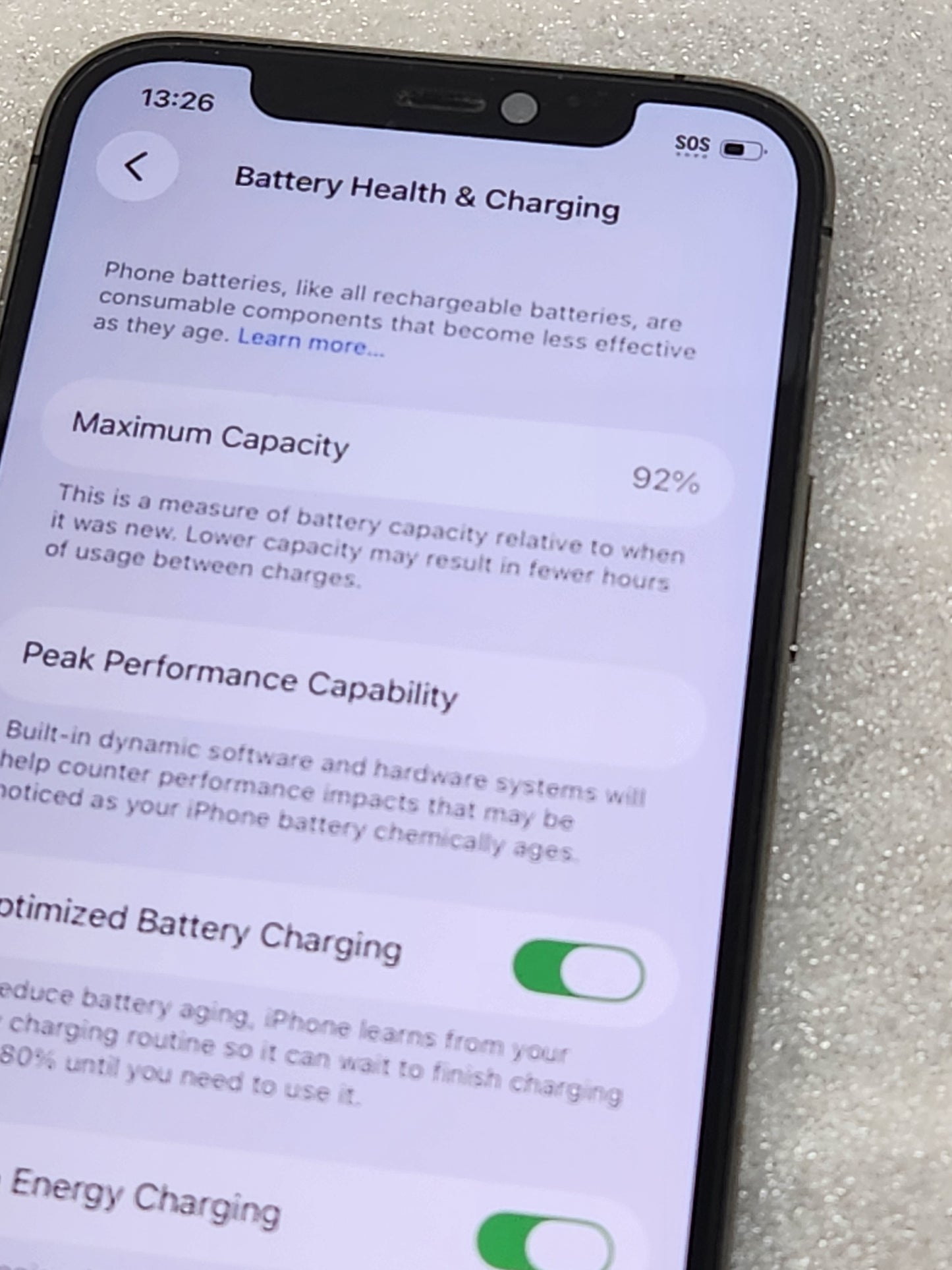 Pre-owned iPhone 12 pro unlocked 256gb space Grey  excellent condition