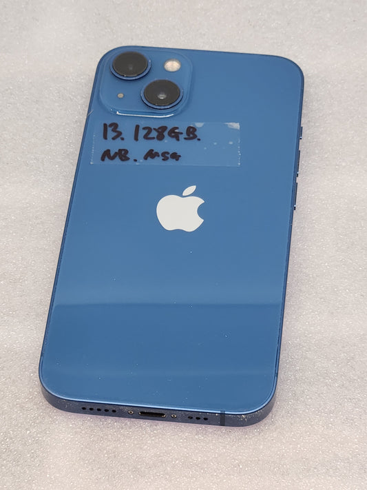 Pre-owned Apple iPhone 13 128GB Blue Unlocked Smartphone - good Condition (9/10)