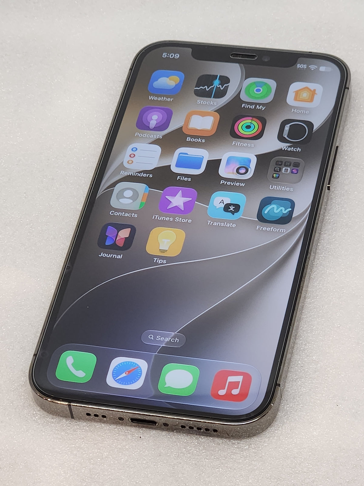 used iPhone 12 Pro  space grey unlocked 128gb, new battery installed.